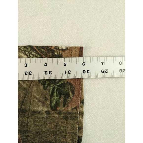 Womens Mossy Oak Break Up Infinity Camo T Shirt Size L Hunting Green Brown - Picture 8 of 9